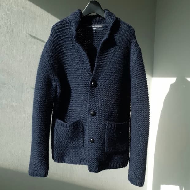 Comme Des Garcons heavy wool jacket