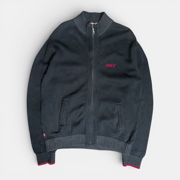 00‘s Levi’s Full-Zip Knit Cardigan