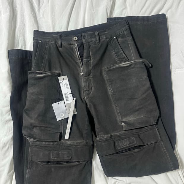 [30] 릭오웬스 스테판 카고 팬츠 더스트