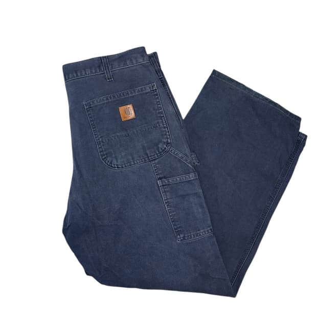 칼하트 b11  미드나잇네이비 싱글니 카펜터 팬츠