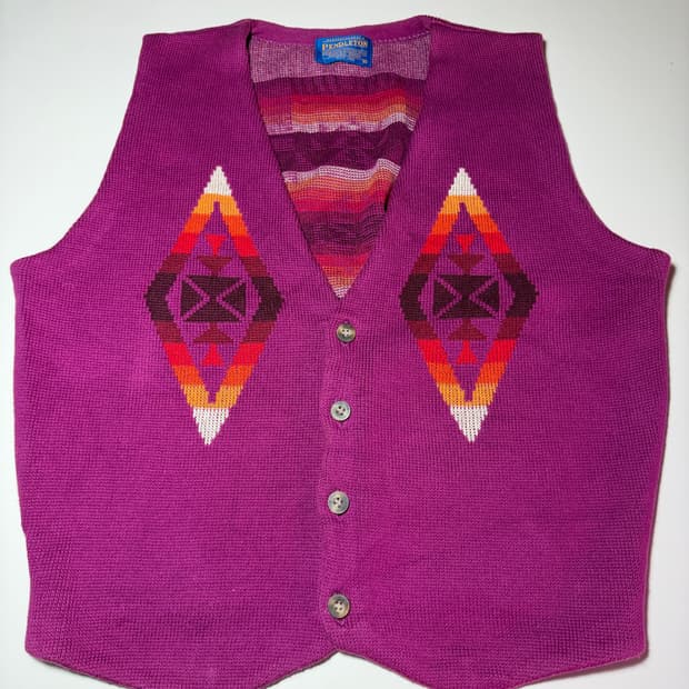 펜들턴 나바호 니트 베스트