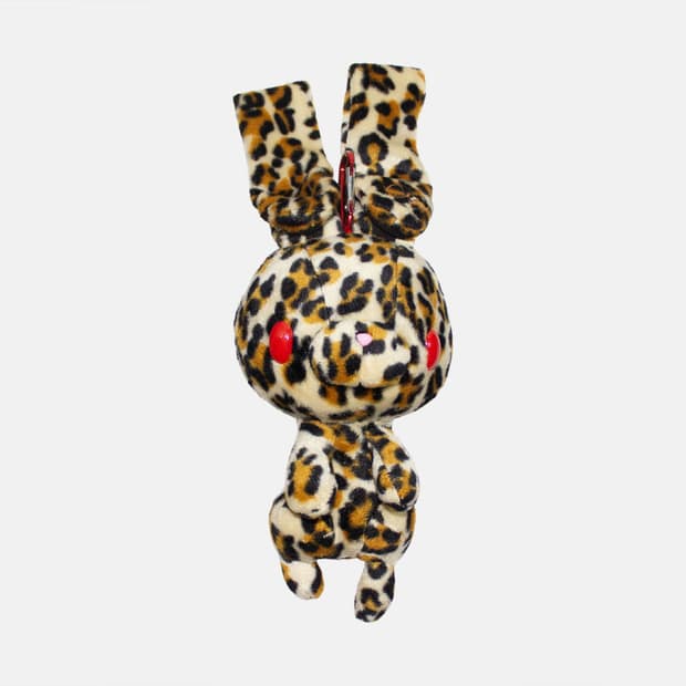 범용토끼 글루미베어 호피 레오파드 인형 파우치