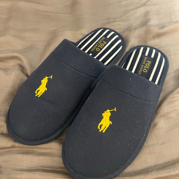 폴로 랄프로렌 실내화 7사이즈 260 네이비