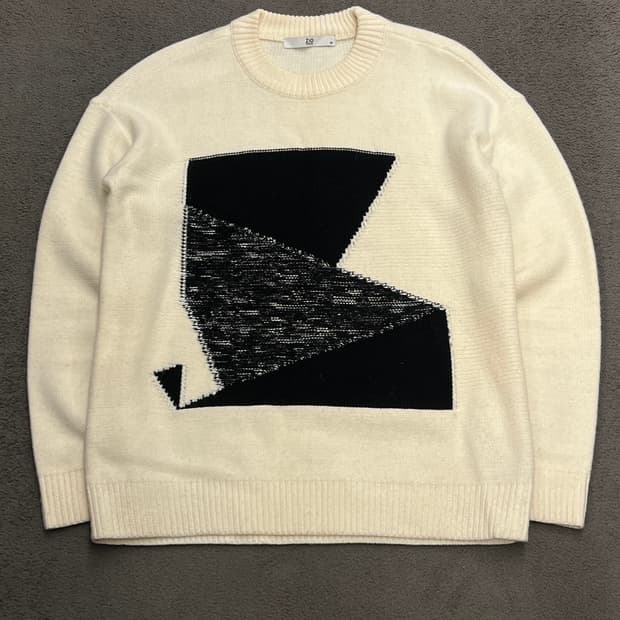 지오송지오 패턴 니트 처분 