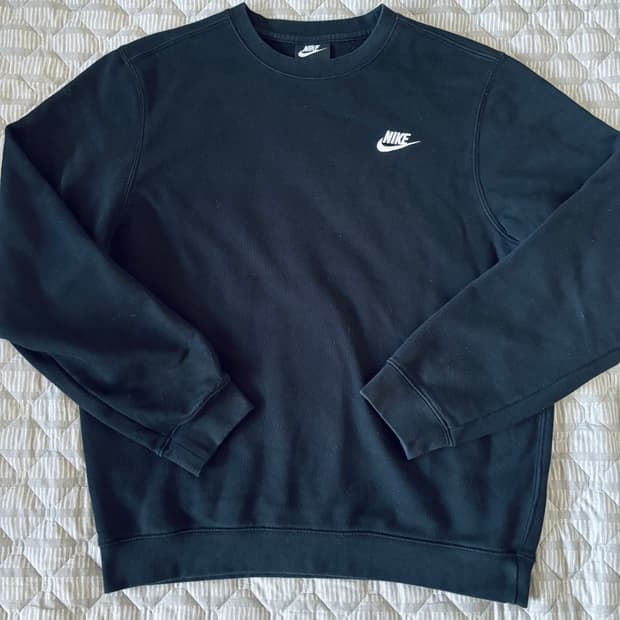 나이키 NSW 클럽 플리스 크루 스웨트셔츠 블랙 XL사이즈