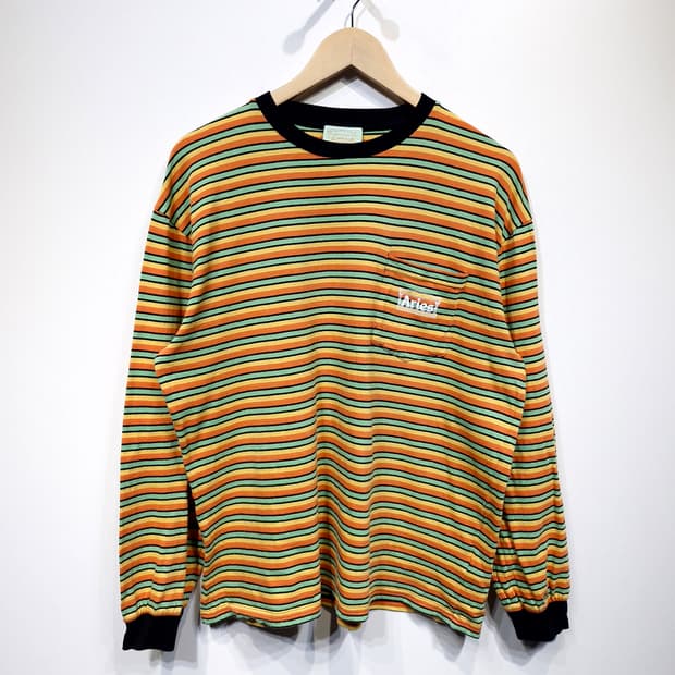 Aries 에리즈 스트라이프 롱슬리브(L)