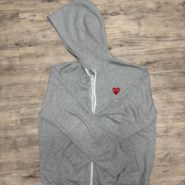 꼼데가르송 후드집업 L