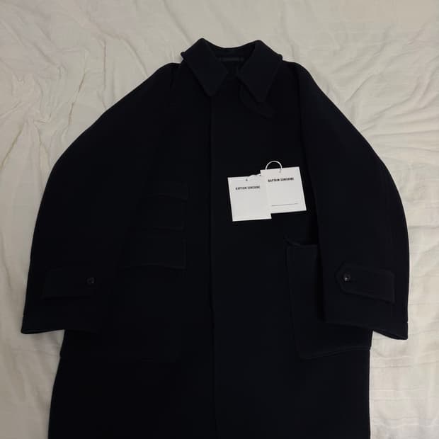 캡틴선샤인 트래블러 코트 네이비 38