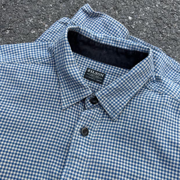 필슨 체크셔츠 