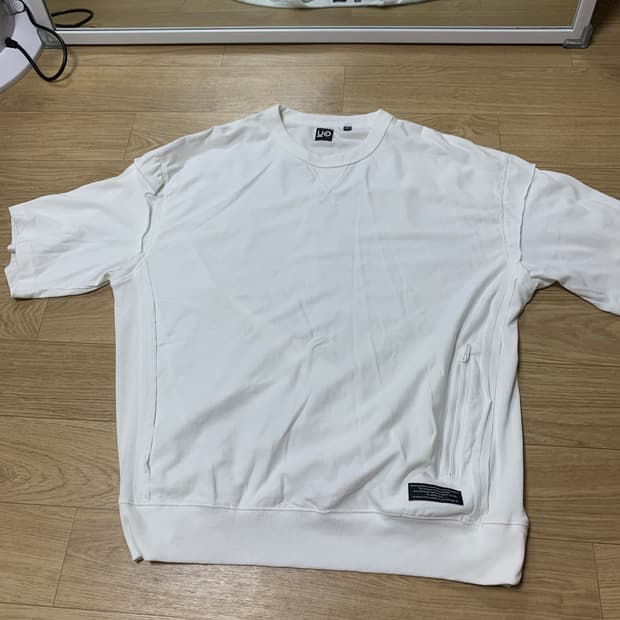 XL) GU x Undercover  언더커버 레이어드 디테일 반팔티