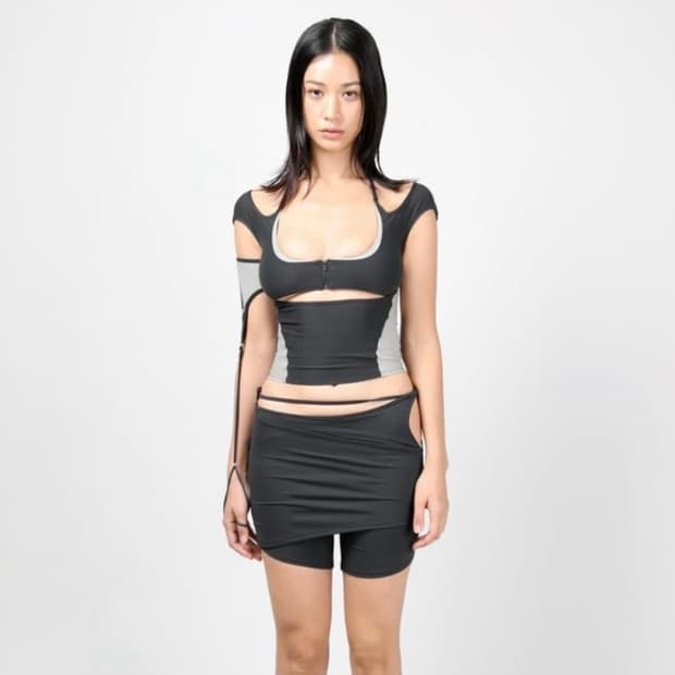 혜인서 홀터 레이서 백 탑