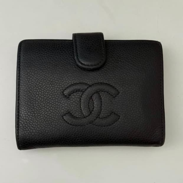 Chanel 샤넬 캐비어 반지갑