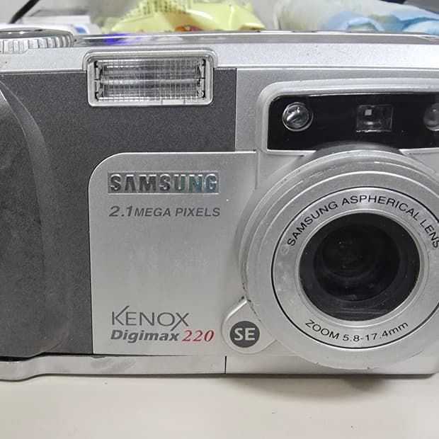 삼성 디지맥스 220SE 빈티지 디지털카메라