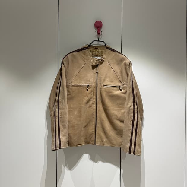 윌슨 레더 스웨이드 카페레이서 레더자켓