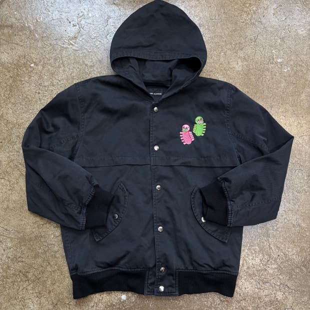 히스테릭 글래머 코튼 후드 재킷