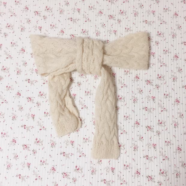 빈티지 니트 머플러