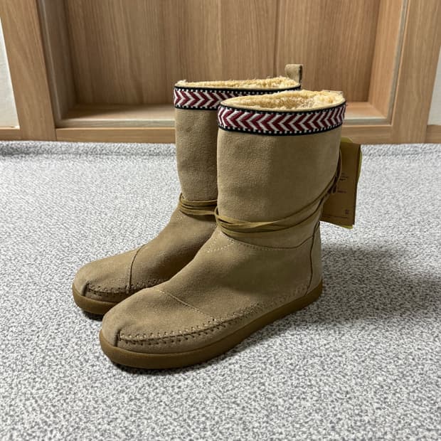 [택달린 새상품] TOMS 탐스 네팔 스웨이드 부츠 220