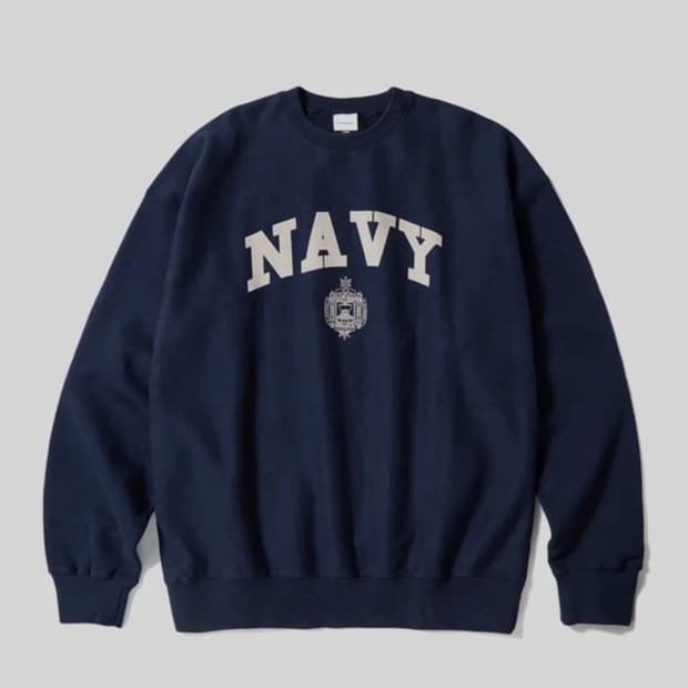 V.S.C SWEAT(NAVY)맨투맨