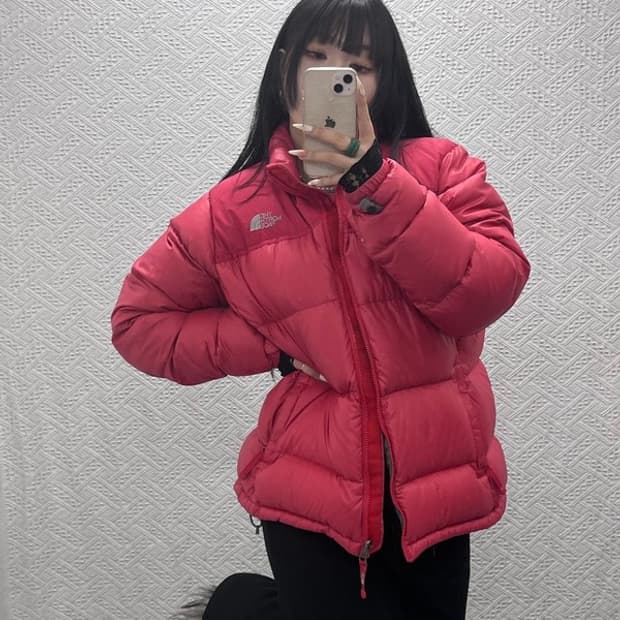 노스페이스 700 올드스쿨 레트로 눕시 구스다운 패딩 95 C09377