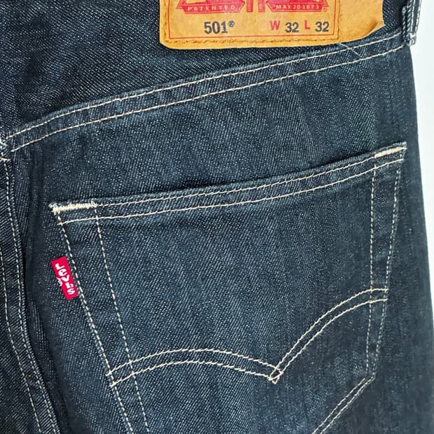 리바이스 501 진청 멕시코제