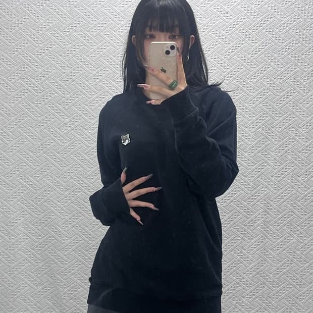 메종키츠네 빈티지 캐주얼 폭스헤드 맨투맨 XL C11859
