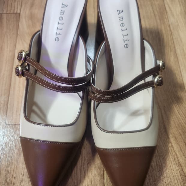 Amellie 아멜리에 투톤 뮬