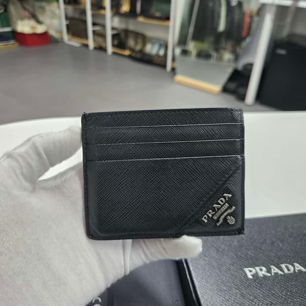 [50%세일] 프라다 사피아노 카드지갑