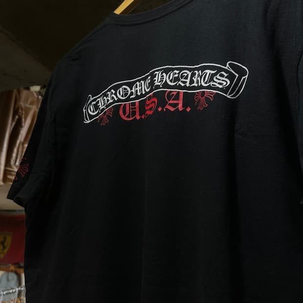 Chrome Hearts 크롬하츠 라스베가스 프린팅 반팔