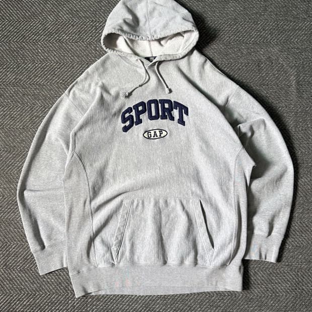 90s GAP SPORT 올드갭 빈티지 스웻 후디 (105-108)