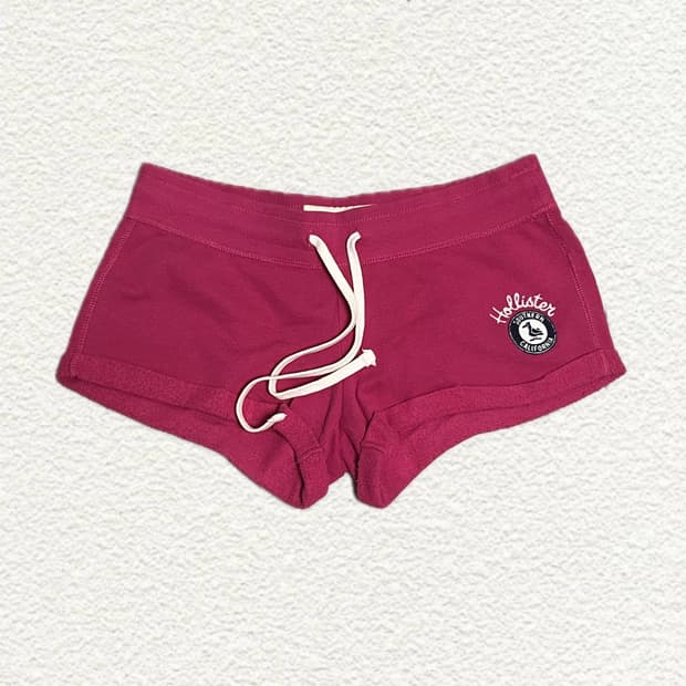 홀리스터 핫팬츠 S 핫핑크