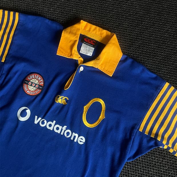 캔터베리 빈티지 오타고 럭비 유니온 저지