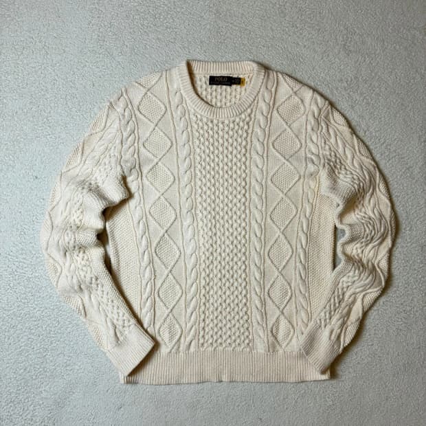 폴로 랄프로렌 큐알 피셔맨 스웨터 니트 PN7019