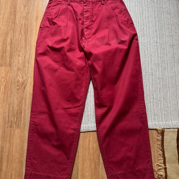 더 레터스 코튼 팬츠