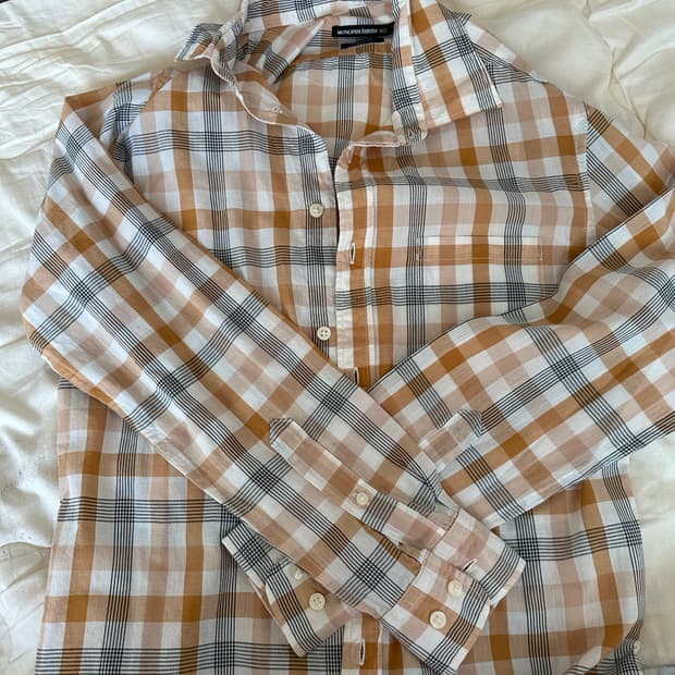 모노프릭스옴므 체크셔츠