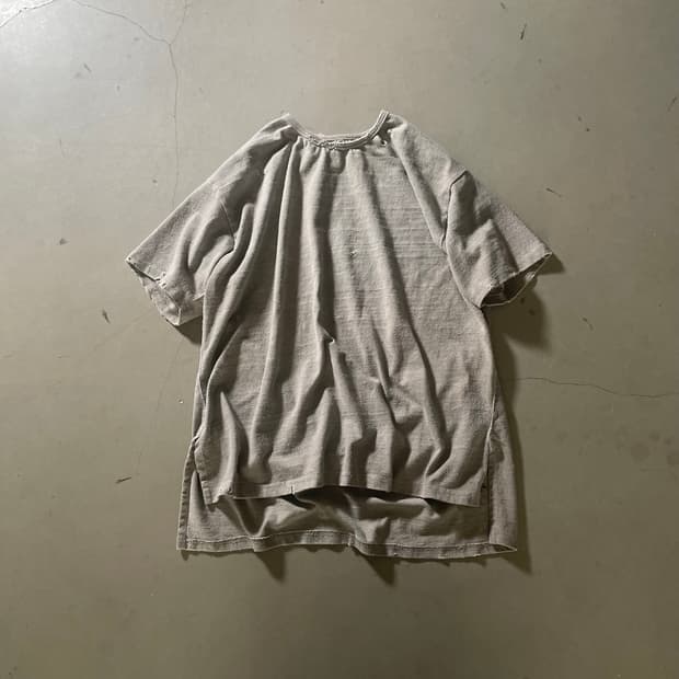 KZ ATELIER Layered Cut-Off Tee