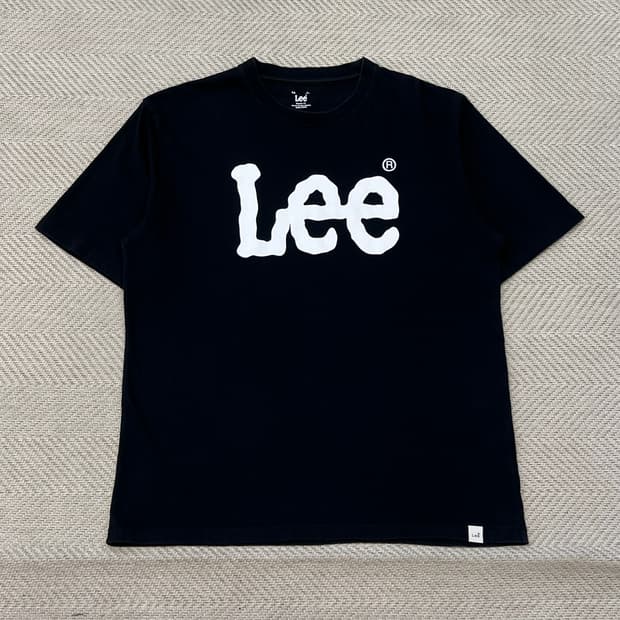 리 빅로고 반팔티셔츠 r4004