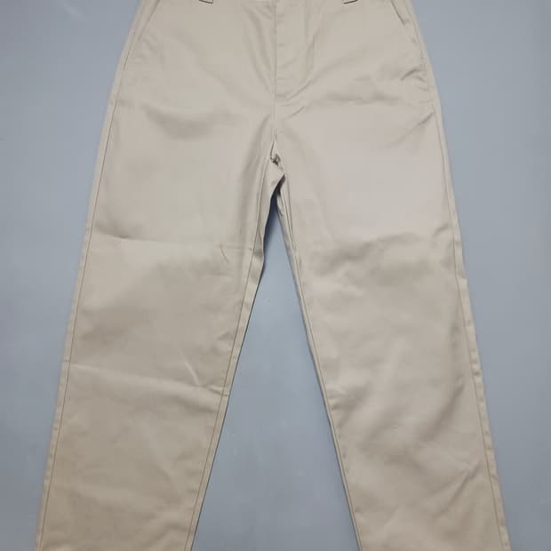 [34] 무신사스탠다드 헤비웨이트 CP 와이드 치노팬츠 베이지