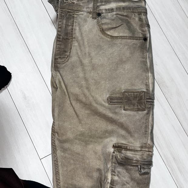 SERENEDE 스택 플레어 데님 36