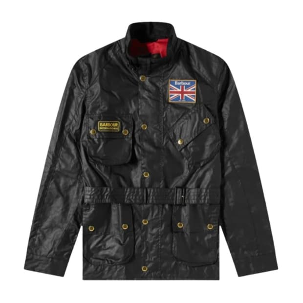 바버 인터내셔널 유니언잭 L사이즈 새제품 판매합니다.