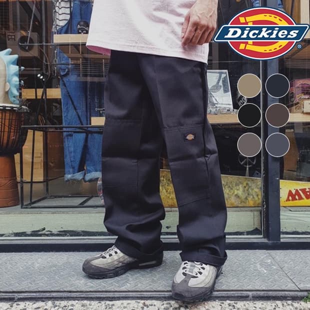 디키즈 더블니 85283 검정 31