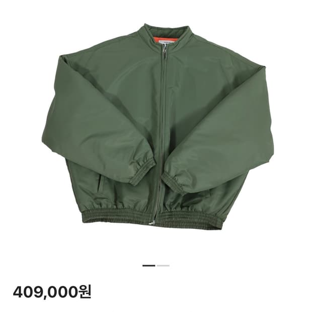 [os] 논노드 러스터 봄버 재패니스 새틴 카키