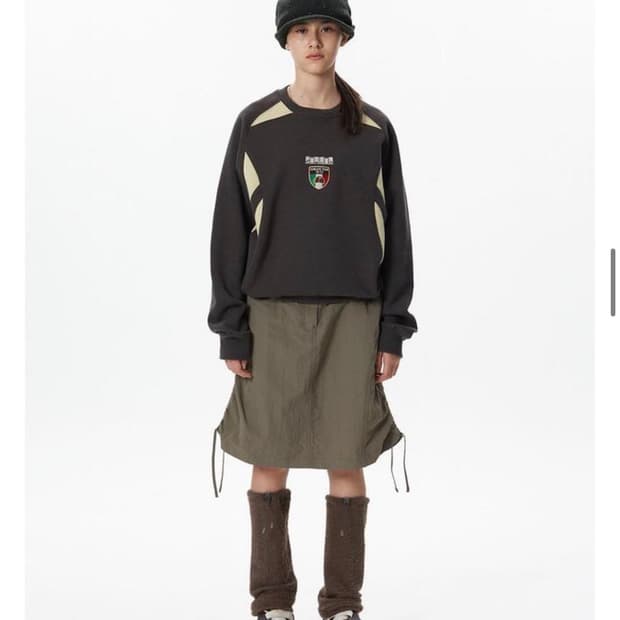 SUNLOVE Speckle Visor Beanie - Charcoal