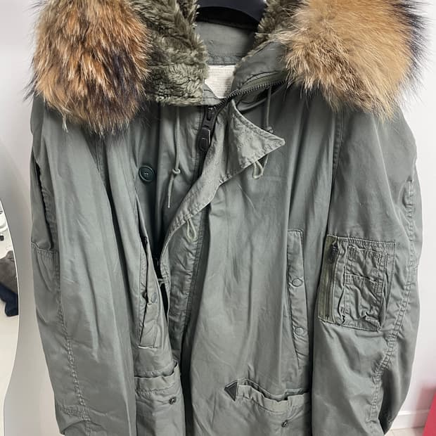 미군 N-3B Extreme Cold Weather Parka