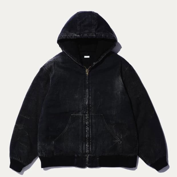 [2] 아프레쎄 실크 린넨 후드 파카