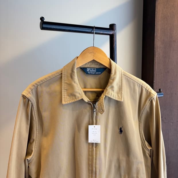 15893 - 폴로 랄프로렌 베이지 블루종 자켓