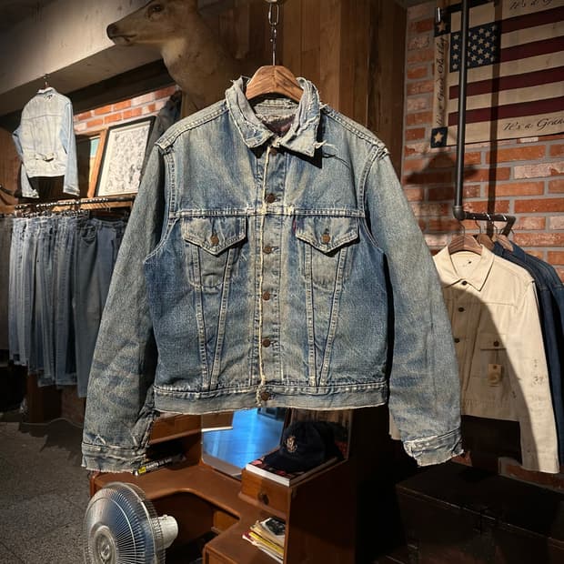 60s USA Levis 559 3rd denim jacket 557