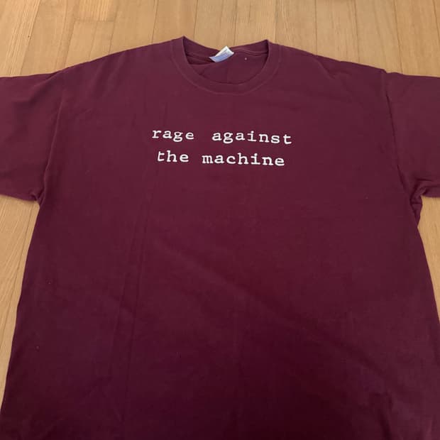 00s 레이지 어게인스트 더 머신 ratm 티셔츠