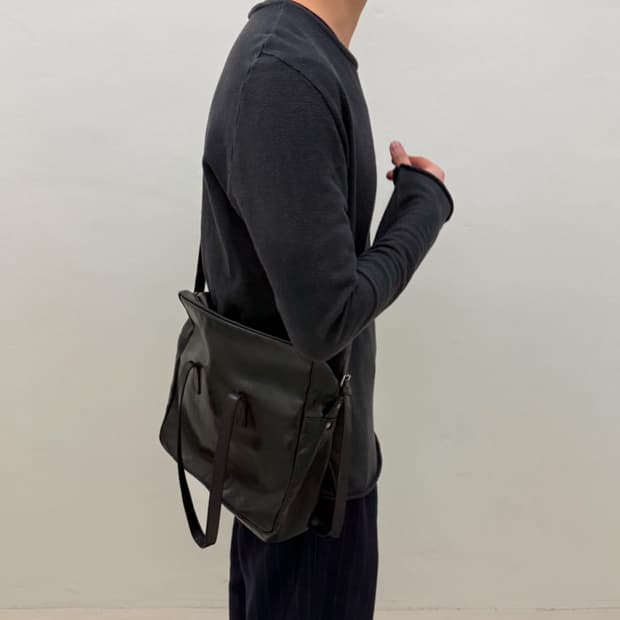 09ss 라드뮤지션 2way 레더 크로스 백