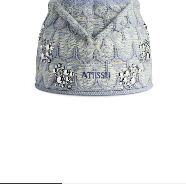 Atiissu 어티슈 스파클 B 비니 그레이