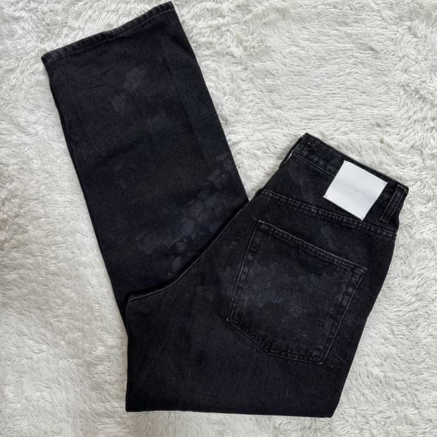 Vivastudio 블랙 데님 팬츠 S